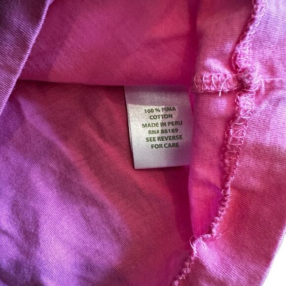 Lilly Pulitzer Pink top Ruffle Sleeve size XS - Picture 4 of 6